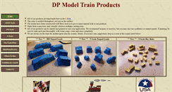 Desktop Screenshot of dpmodeltrainproducts.com